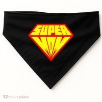Supermom Super Mom Crest USA-Made Doggie Bandana thumb 0