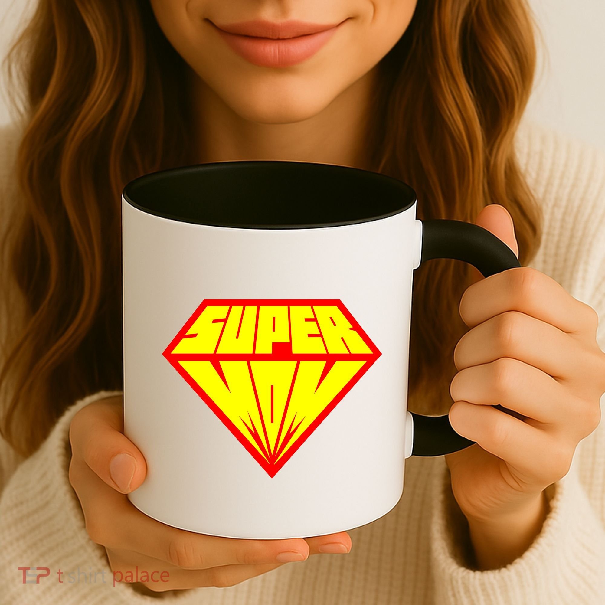 Supermom Super Mom Crest Coffee Mug