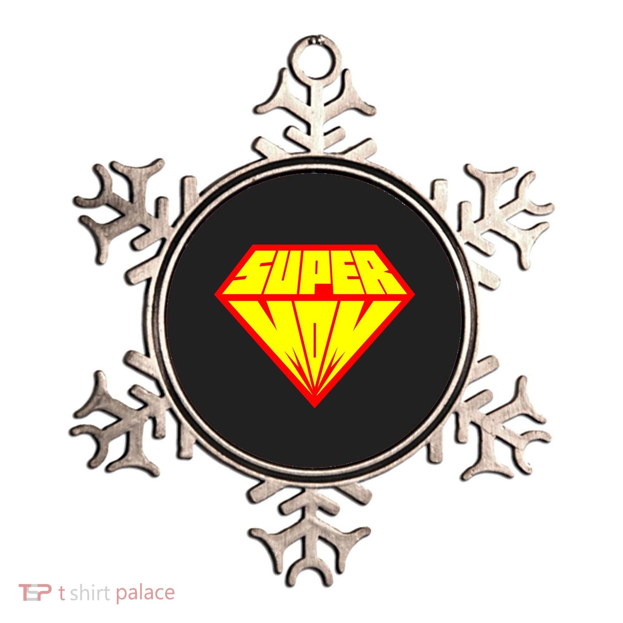 Supermom Super Mom Crest Ornament