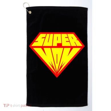 Supermom Super Mom Crest Golf Towel