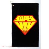 Supermom Super Mom Crest Golf Towel thumb 0