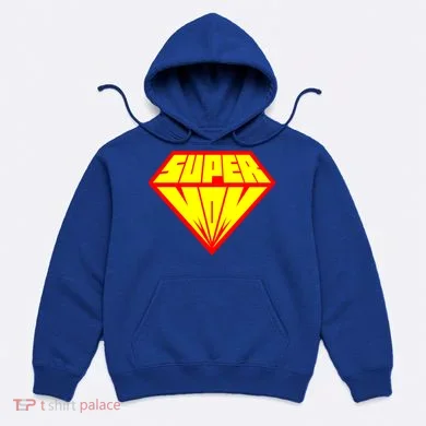 Supermom Super Mom Crest Hoodie