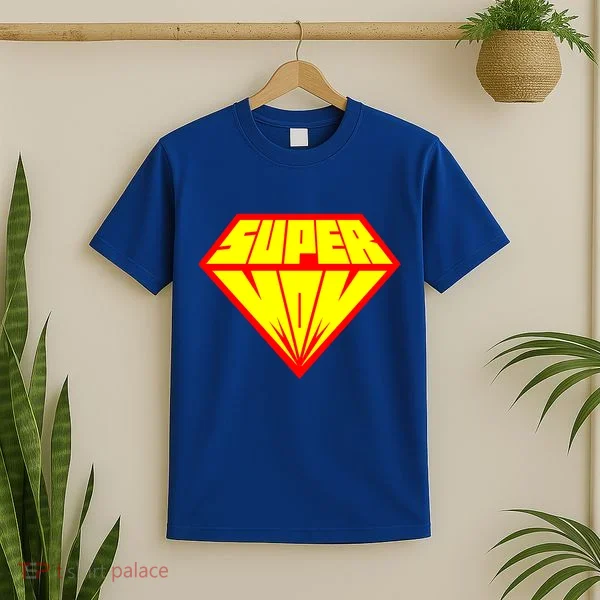 Supermom Super Mom Crest T-Shirt