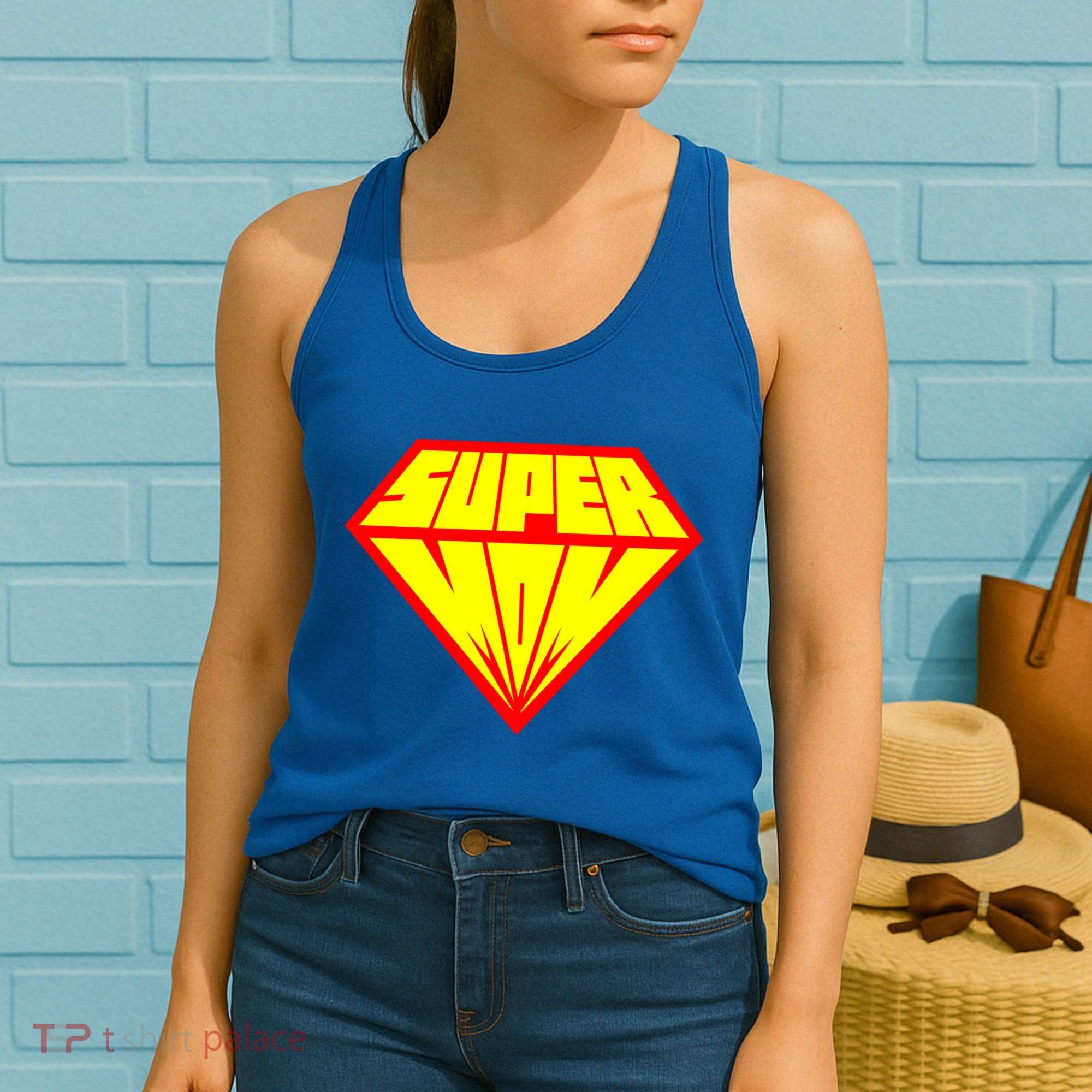Supermom Super Mom Crest Women's Tank Top