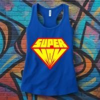 Supermom Super Mom Crest Women's Tank Top thumb 3