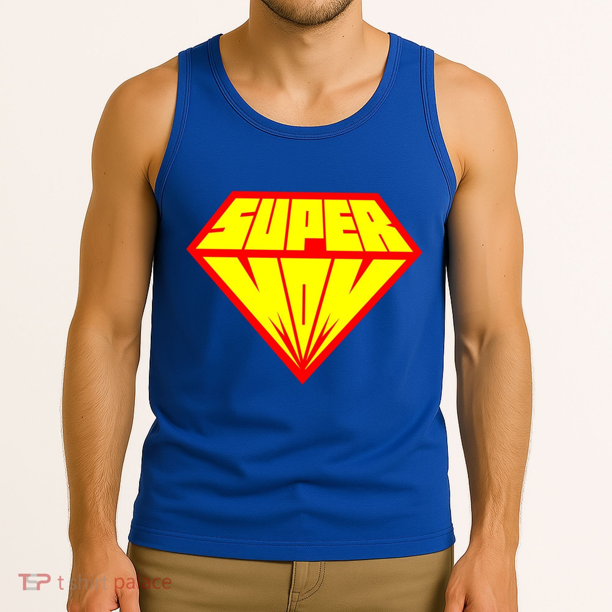 Supermom Super Mom Crest Tank Top
