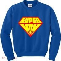 Supermom Super Mom Crest Kids Sweatshirt thumb 0
