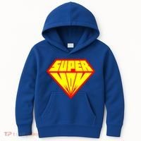 Supermom Super Mom Crest Kids Hoodie thumb 0