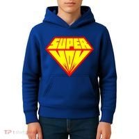 Supermom Super Mom Crest Kids Hoodie thumb 4