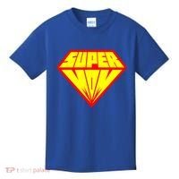 Supermom Super Mom Crest Kids T-Shirt thumb 0