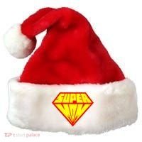 Supermom Super Mom Crest Santa Hat thumb 0