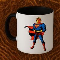Supertrump Super Donald Trump President 2020 Coffee Mug thumb 2