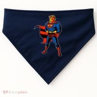 Supertrump Super Donald Trump President 2020 USA-Made Doggie Bandana thumb 0