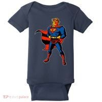 Supertrump Super Donald Trump President 2020 Baby Bodysuit thumb 0