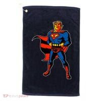 Supertrump Super Donald Trump President 2020 Golf Towel thumb 0