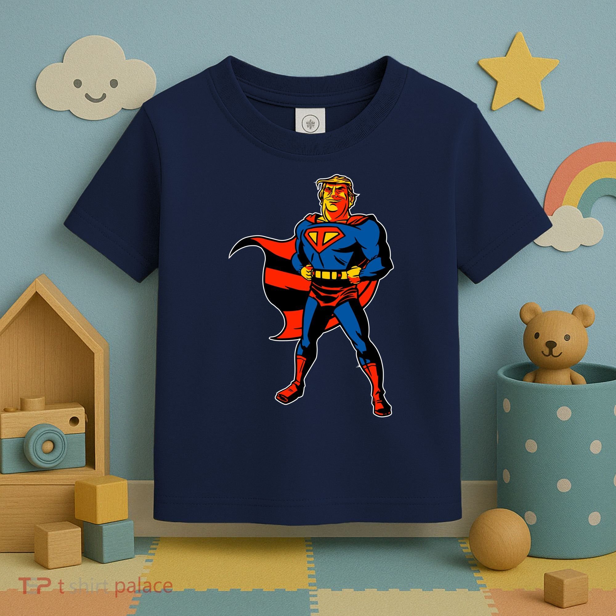 Supertrump Super Donald Trump President 2020 Toddler T-Shirt