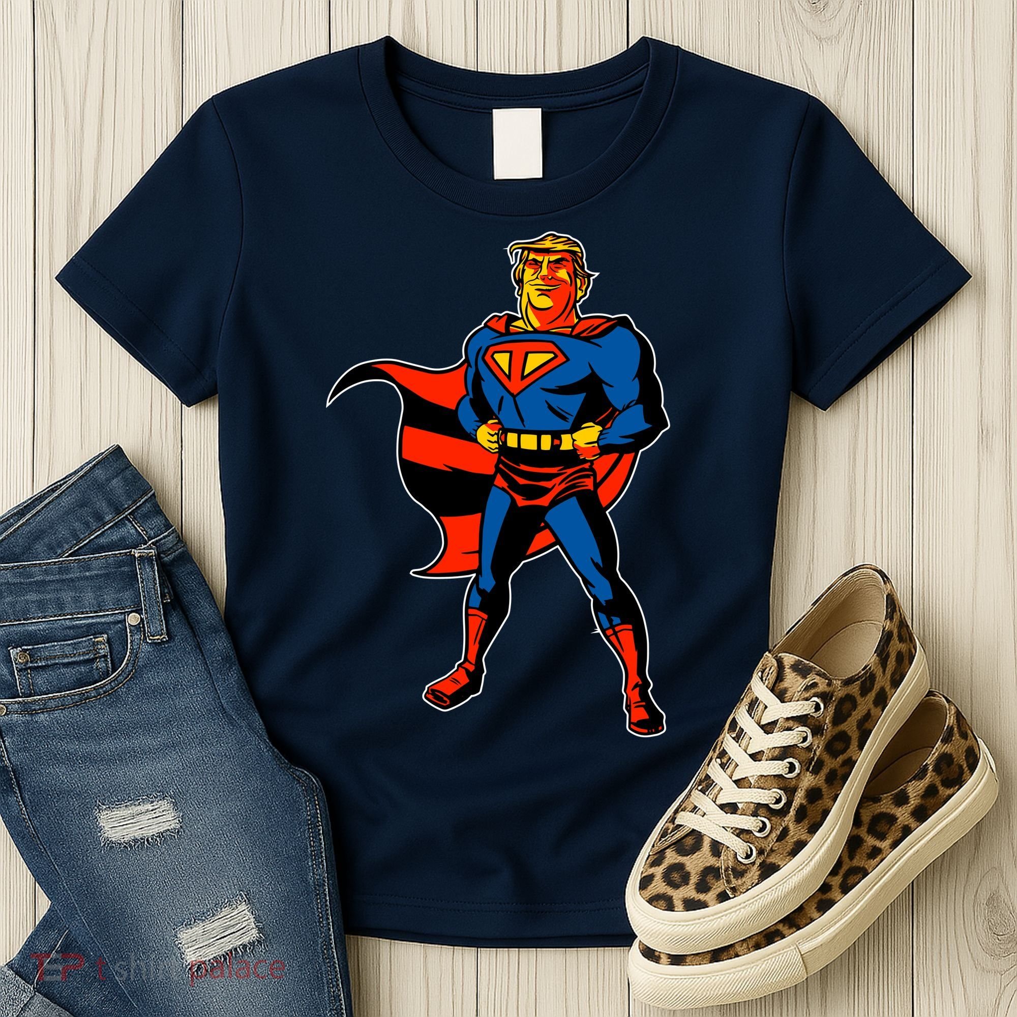 Supertrump Super Donald Trump President 2020 Women's T-Shirt