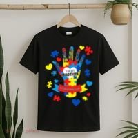 Support Autism Awareness Day For My Brother T-Shirt thumb 2
