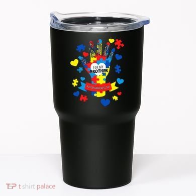 Support Autism Awareness Day For My Brother Tumbler