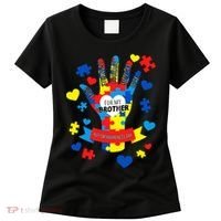 Support Autism Awareness Day For My Brother Women's T-Shirt thumb 0