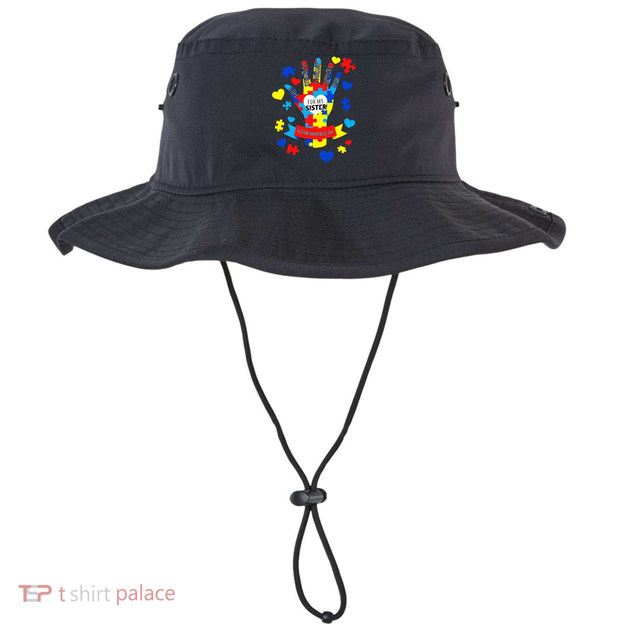 Support Autism Awareness Day For My Sister Bucket Hat