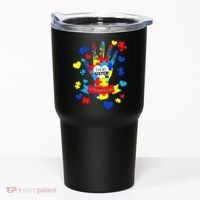 Support Autism Awareness Day For My Sister Tumbler thumb 0