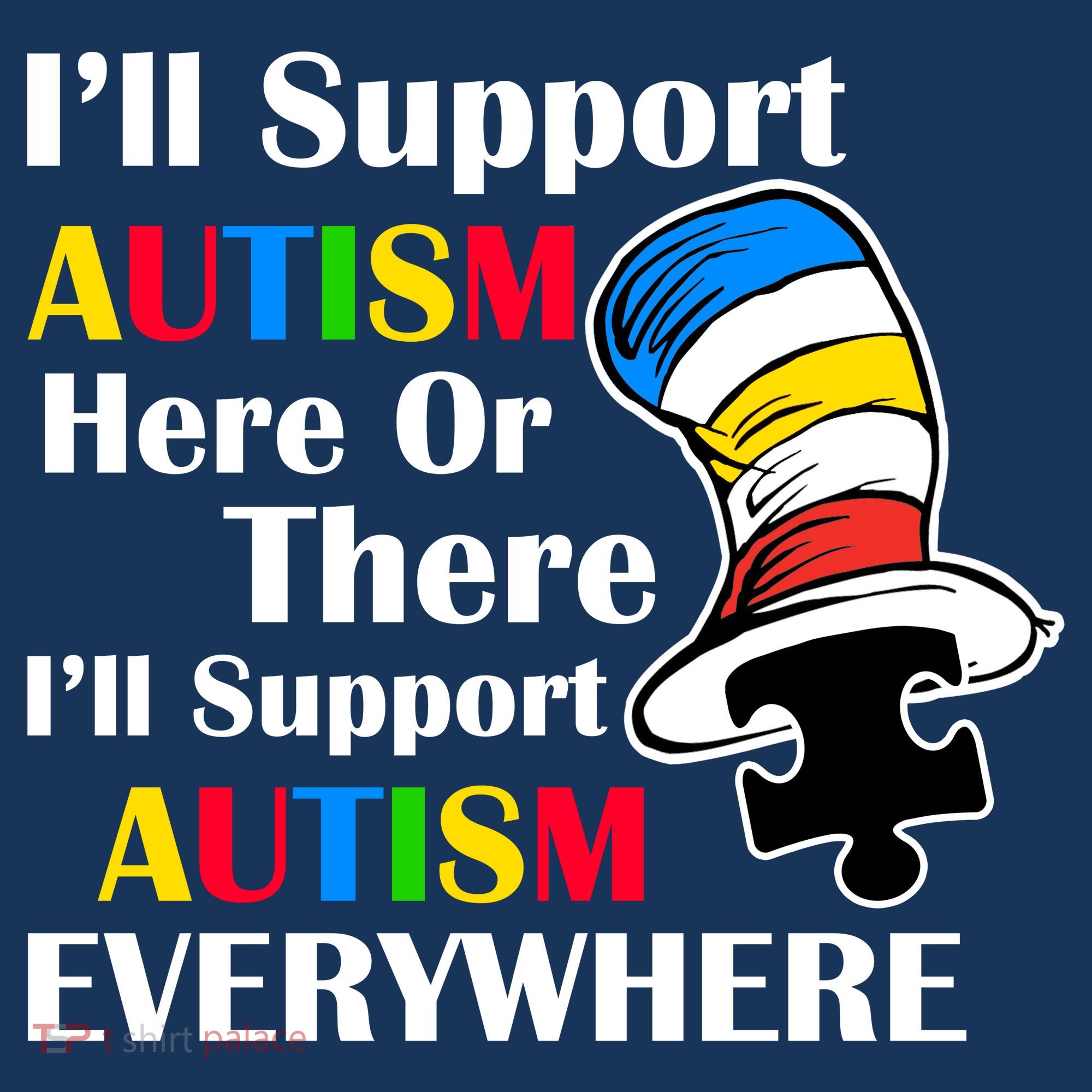 Support Autism Here Or There And Everywhere Baby Bodysuit