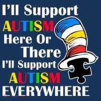 Support Autism Here Or There And Everywhere Tote Bag thumb 4