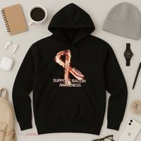 Support Bacon Awareness Hoodie thumb 3