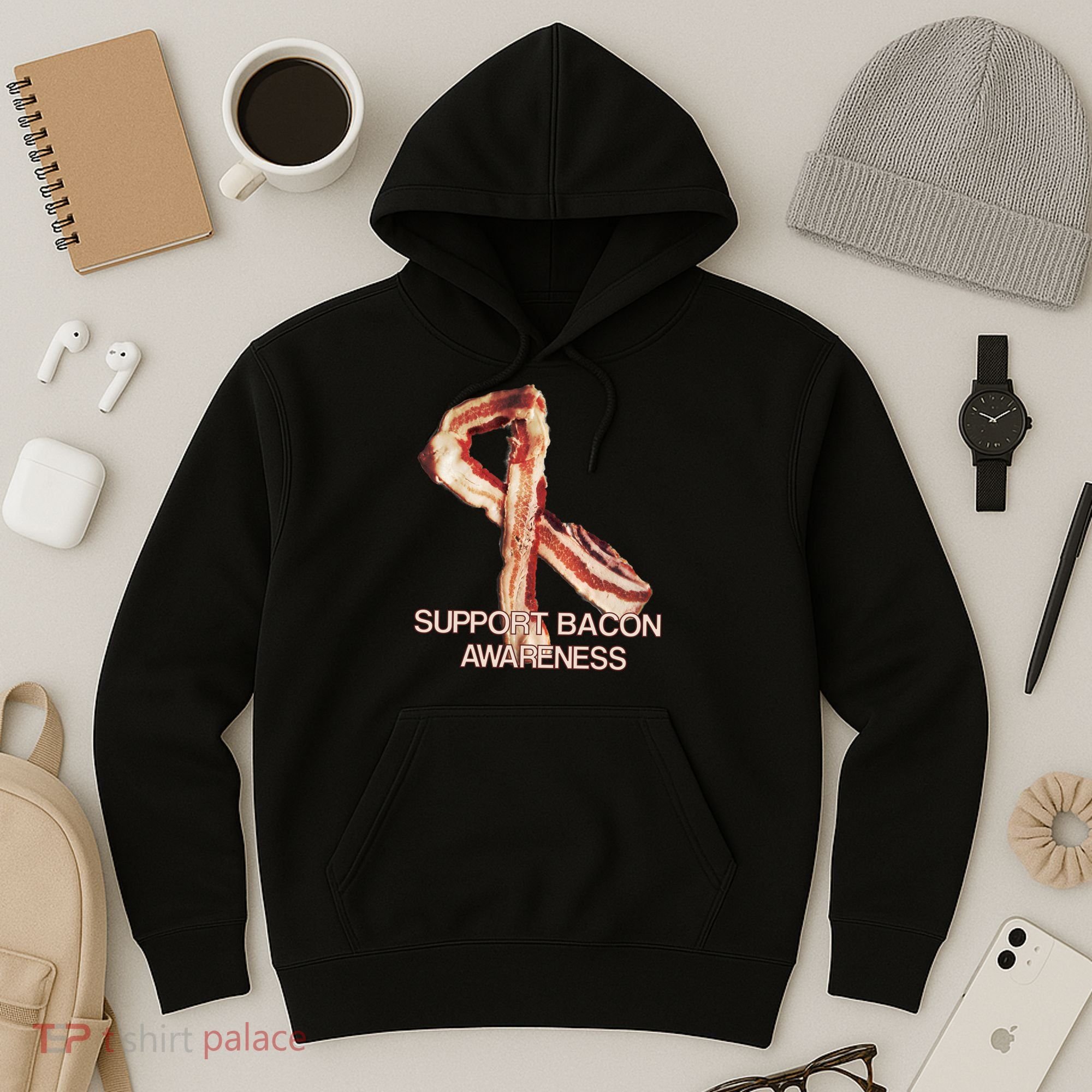 Support Bacon Awareness Hoodie