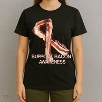 Support Bacon Awareness T-Shirt thumb 4