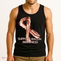 Support Bacon Awareness Tank Top thumb 3