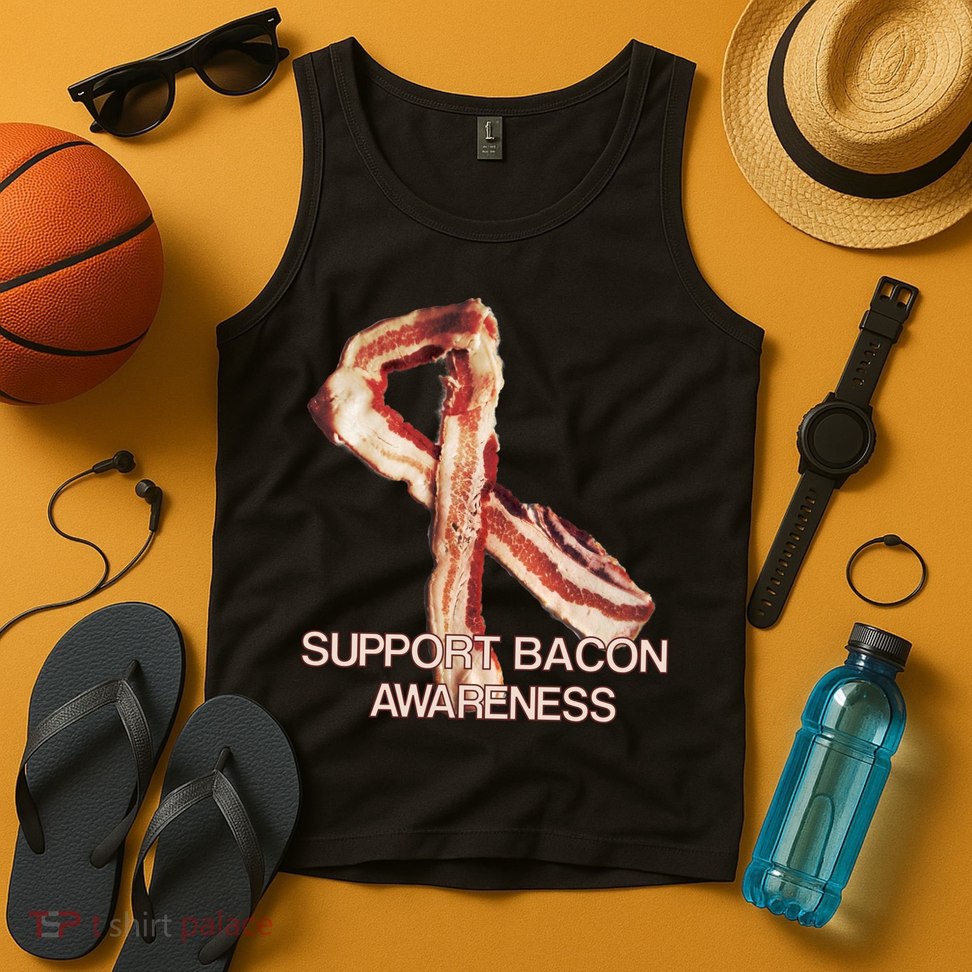 Support Bacon Awareness Tank Top