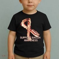 Support Bacon Awareness Toddler T-Shirt thumb 2