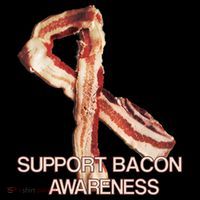 Support Bacon Awareness Kids Long Sleeve Shirt thumb 2