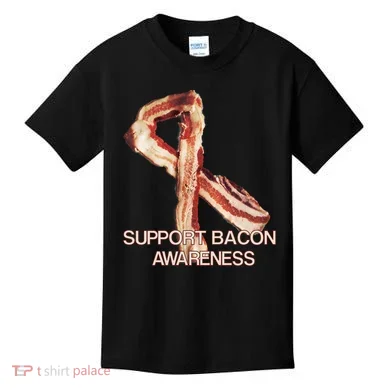 Support Bacon Awareness Kids T-Shirt