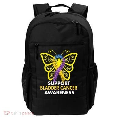 Support Bladder Cancer Awareness Butterfly Backpack