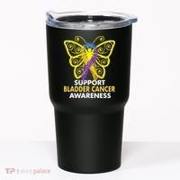 Support Bladder Cancer Awareness Butterfly Tumbler thumb 0