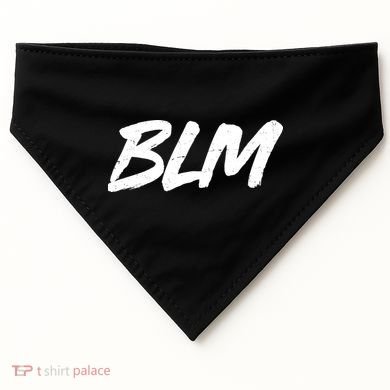 Support BLM Black Lives Matter USA-Made Doggie Bandana
