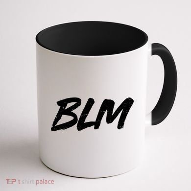 Support BLM Black Lives Matter Coffee Mug back
