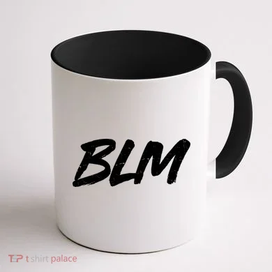 Support BLM Black Lives Matter Coffee Mug back
