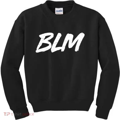 Support BLM Black Lives Matter Kids Sweatshirt
