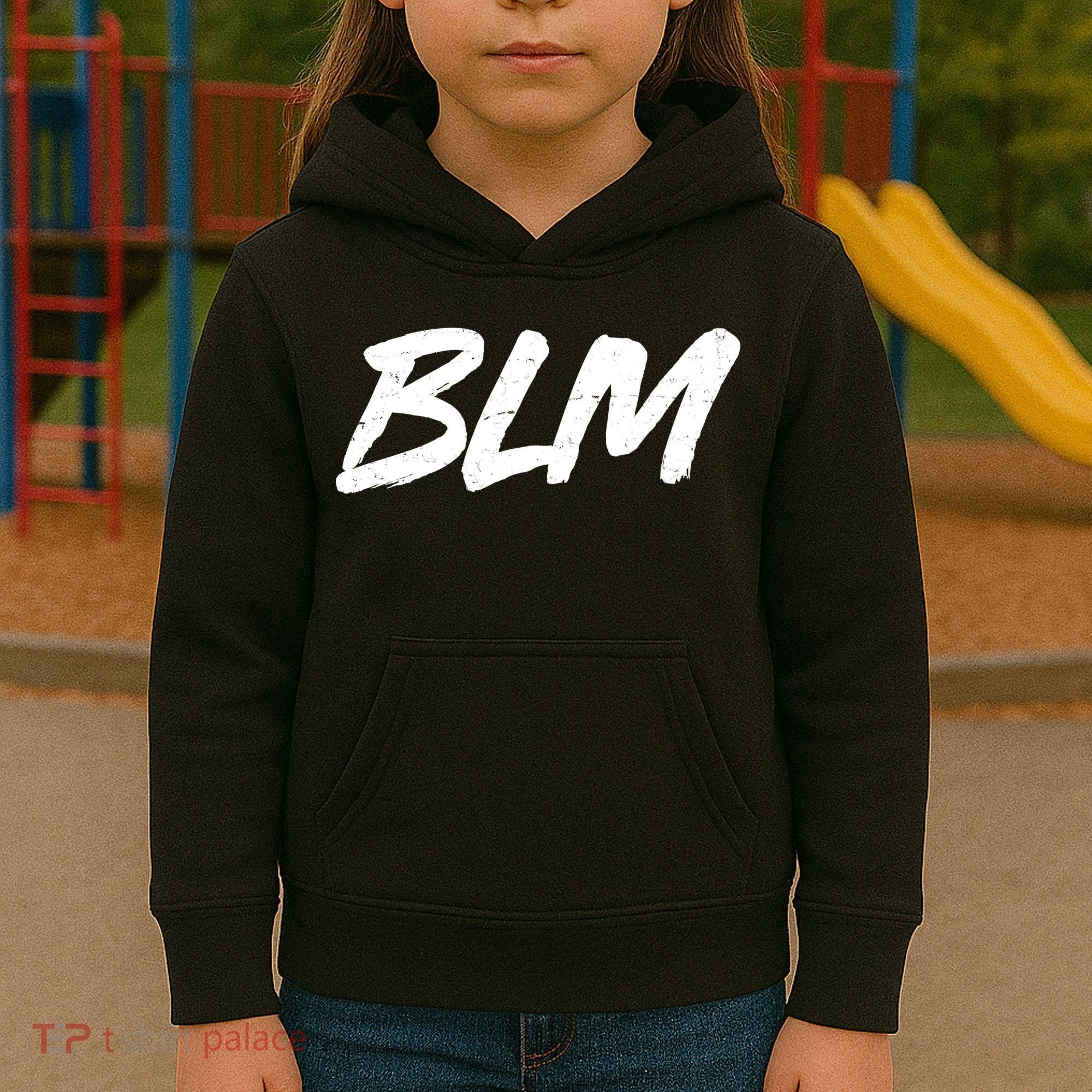 Support BLM Black Lives Matter Kids Hoodie