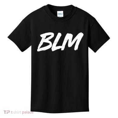 Support BLM Black Lives Matter Kids T-Shirt
