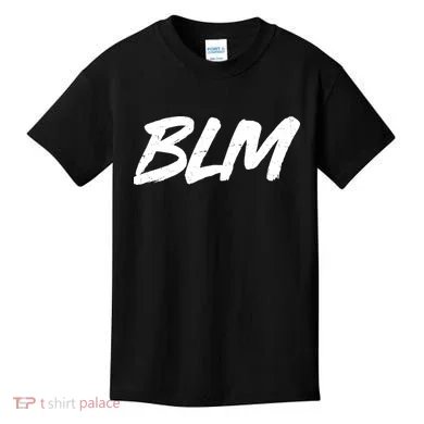 Support BLM Black Lives Matter Kids T-Shirt