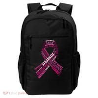 Support Breast Cancer Ribbon Strong Backpack thumb 0