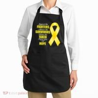 Support Childhood Cancer Awareness Quote Apron thumb 2
