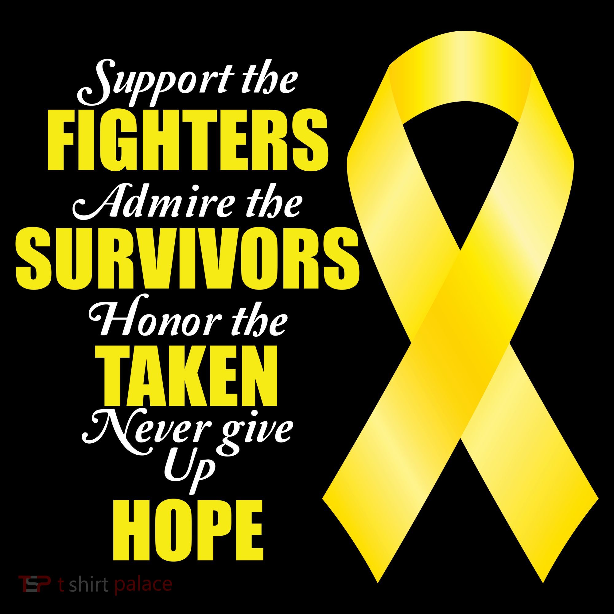 Support Childhood Cancer Awareness Quote Women's Hoodie