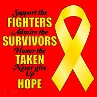 Support Childhood Cancer Awareness Quote Santa Hat thumb 1
