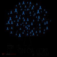 Support Colon Cancer Awareness Ribbon Tree Coffee Mug thumb 5
